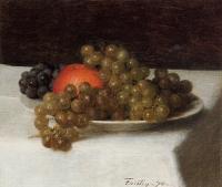 Fantin-Latour, Henri - Apples and Grapes